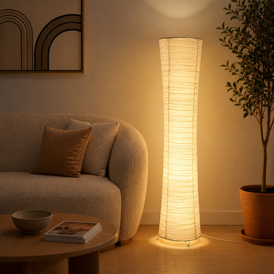 Japanese Paper Floor Lamp