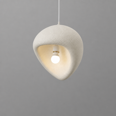 Japanese Resin Irregular Pendant Light