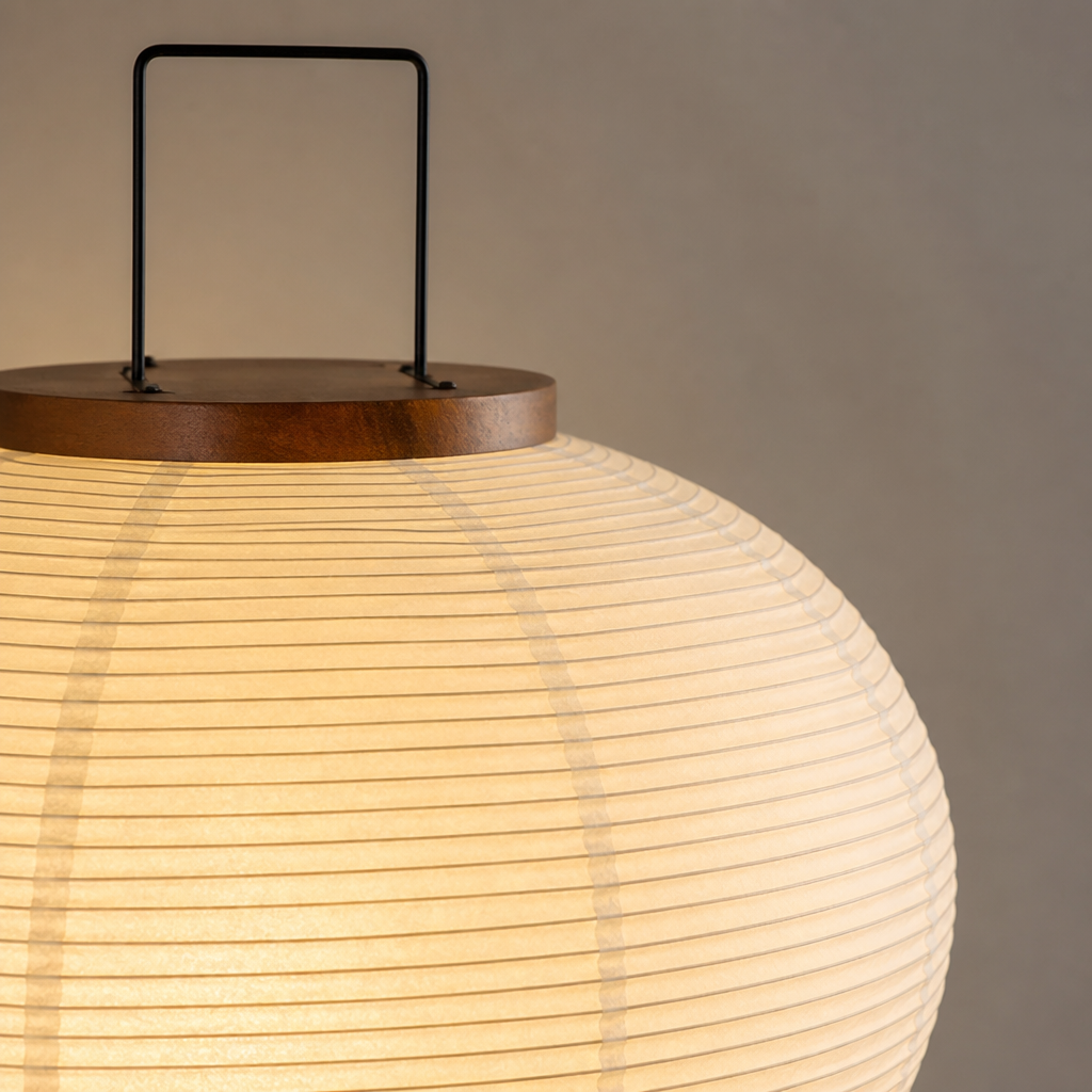 Japanese Rice Paper Floor Lamp
