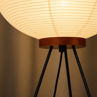 Japanese Rice Paper Floor Lamp