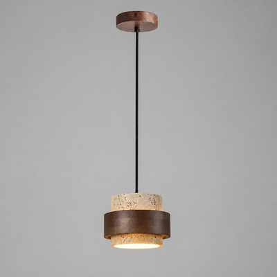 Japanese Stone LED Adjustable Bar Pendant Light