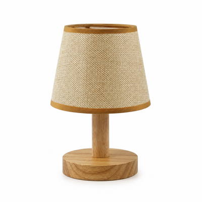 Japanese Wood LED Table Lamp