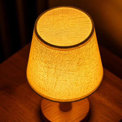 Japanese Wood LED Table Lamp