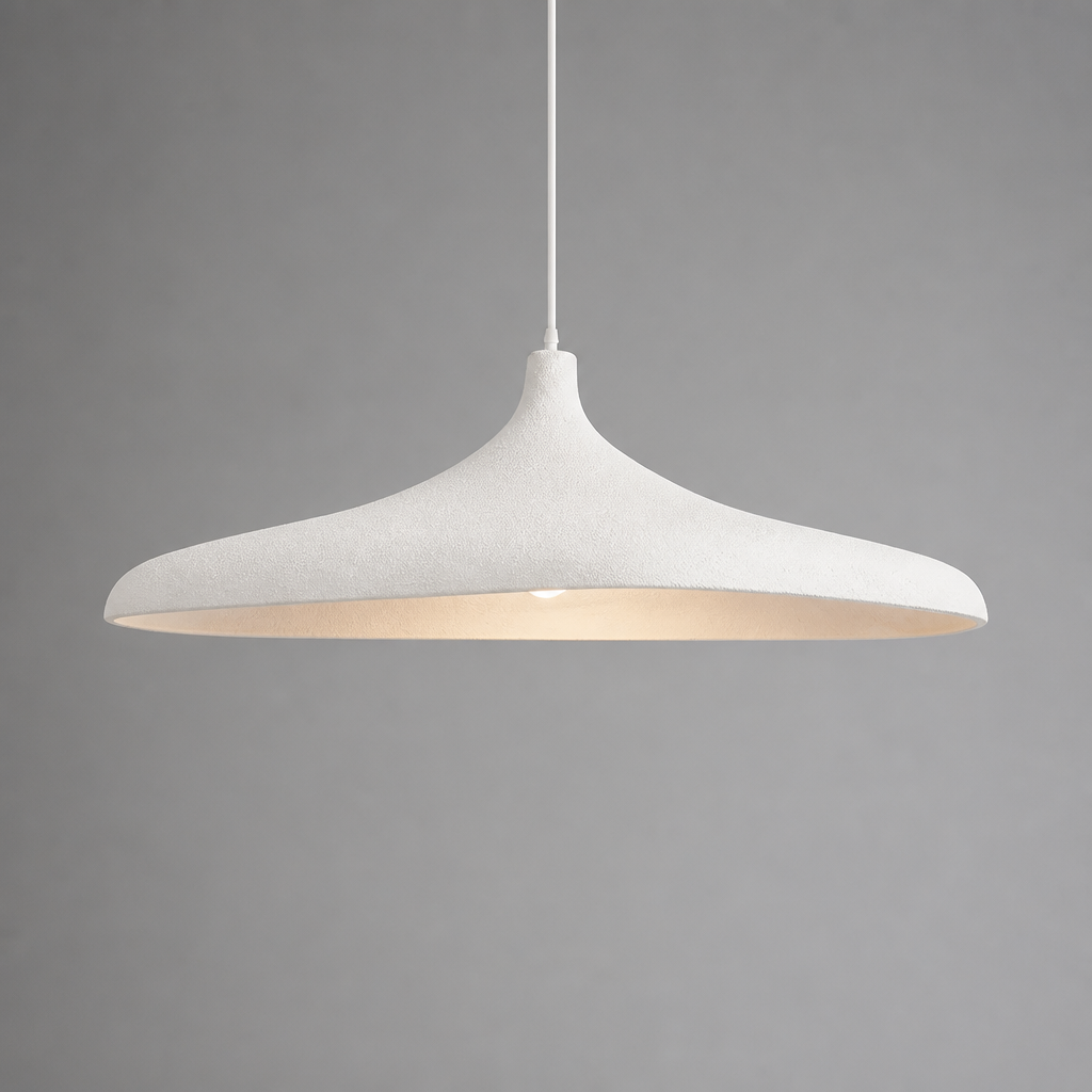 Japanese Wood Slat Pendant Light
