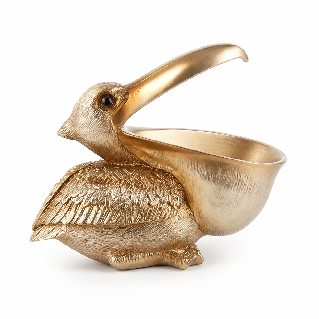 Key & Jewelry Organizer Decorative Resin Pelican