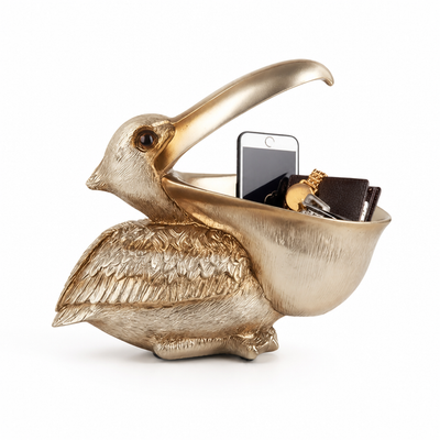 Key & Jewelry Organizer Decorative Resin Pelican