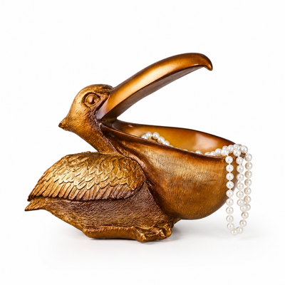 Key & Jewelry Organizer Decorative Resin Pelican