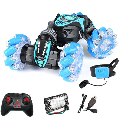 Kids Stunt Car Gesture Control 360° Spins LED Lights