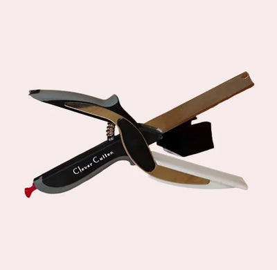Kitchen Knife 2-in-1 Stainless Steel Blade Safety Lock