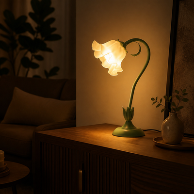 LED Flower-Shaped Desk Lamp