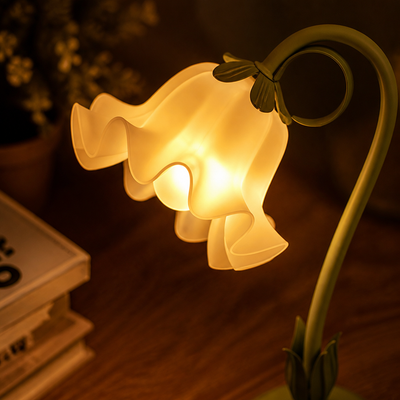 LED Flower-Shaped Desk Lamp
