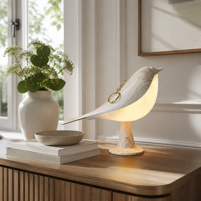 LED Magpie Bird Desk Lamp