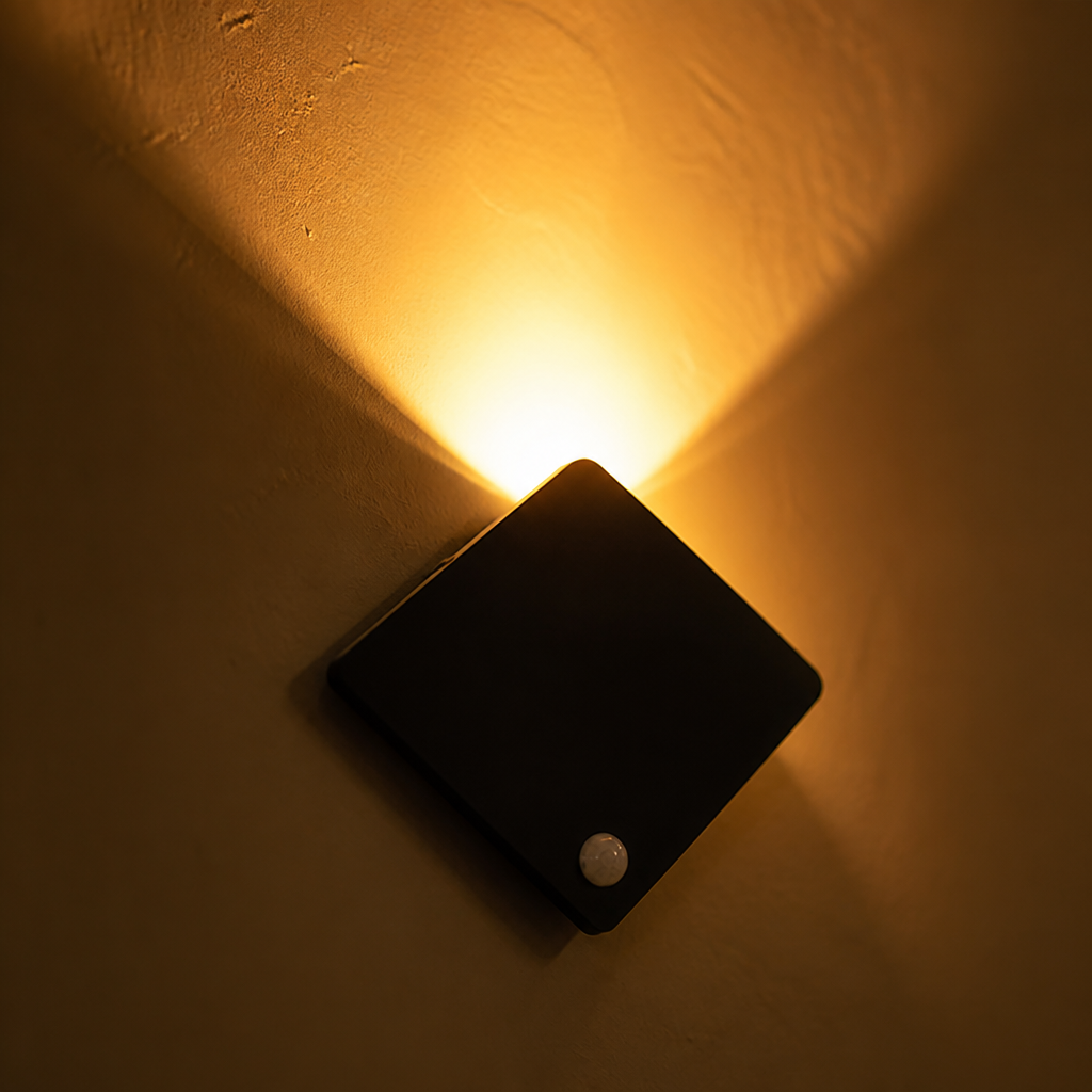 LED Motion Sensor Wall Sconce