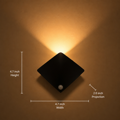 LED Motion Sensor Wall Sconce