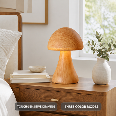 LED Mushroom Table Lamp
