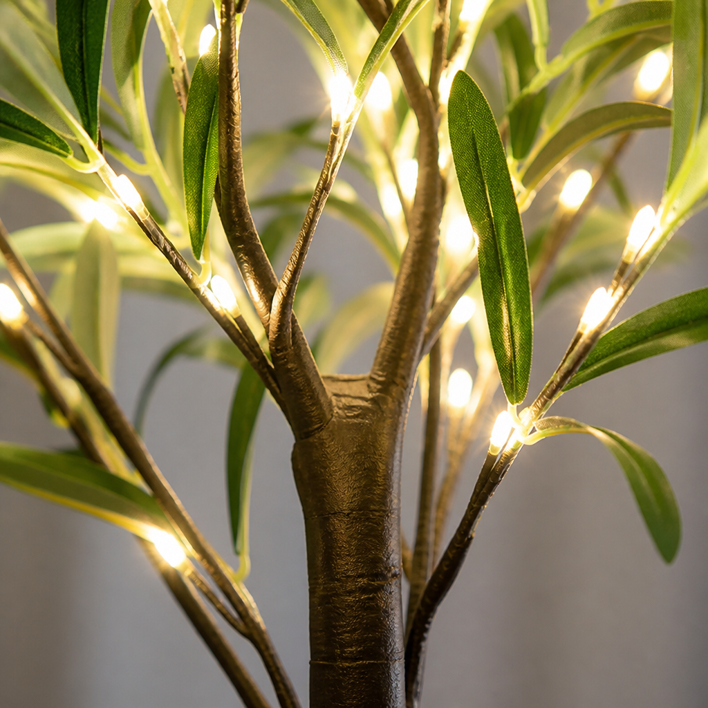 LED Olive Tree Floor Lamp