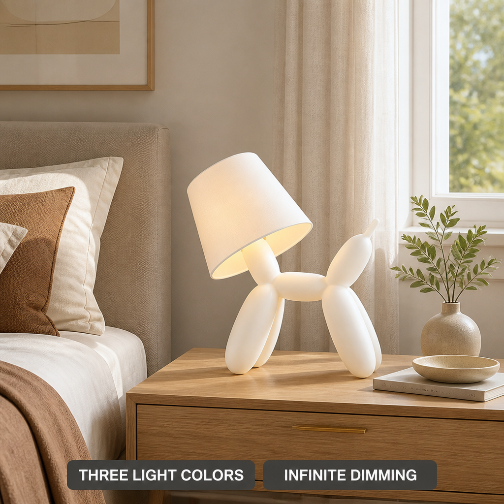 LED Puppy Table Lamp