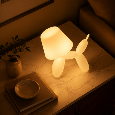LED Puppy Table Lamp