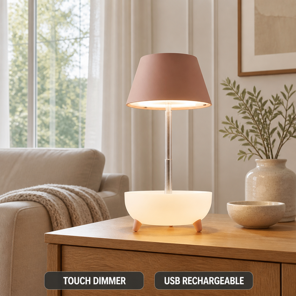 LED Telescopic Arm Table Lamp