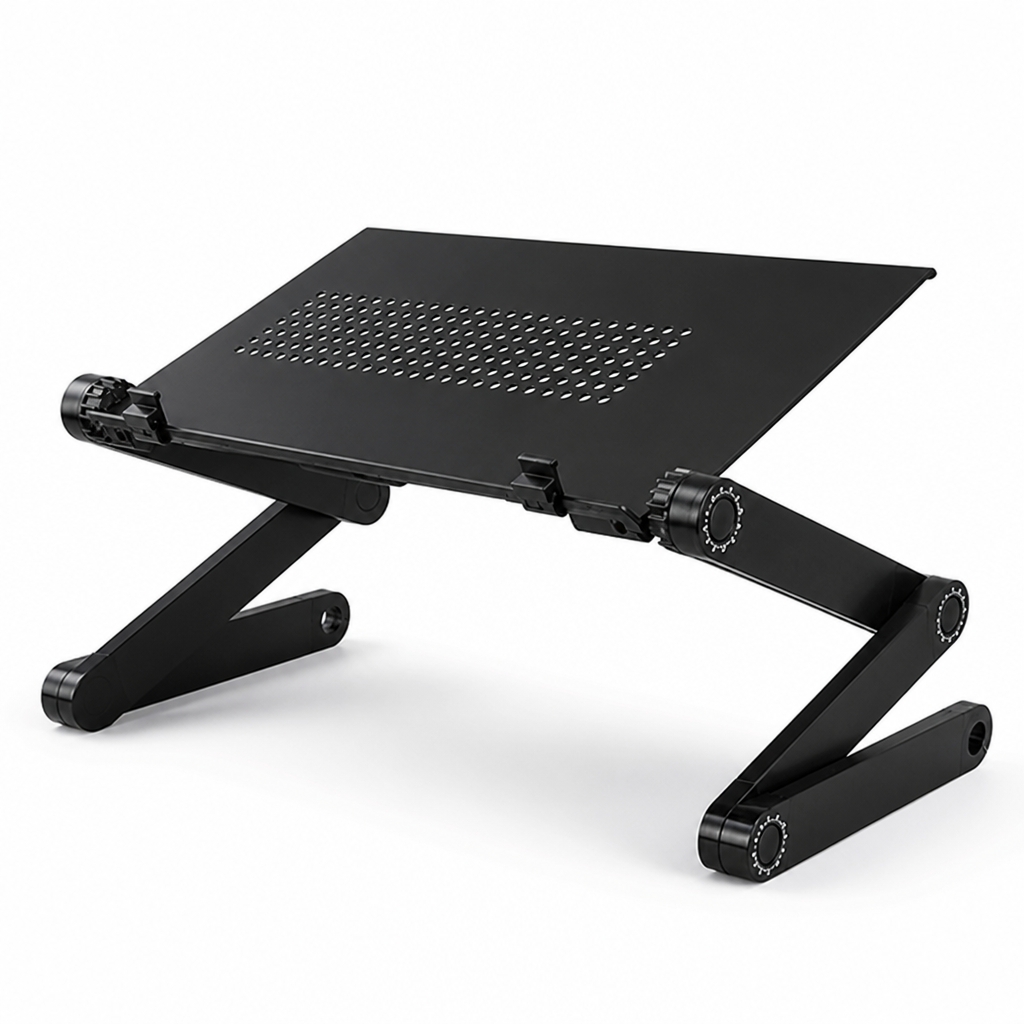 Laptop Stand Height-Adjustable & 360 Degree Ventilated Aluminum