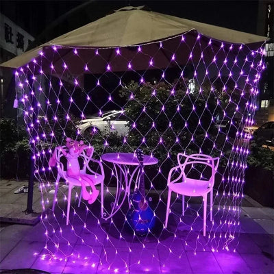 Light Net Curtain LED PVC Coated IP42 8 Modes