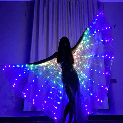 Light Wings LED & USB Rechargeable Chiffon Fabric