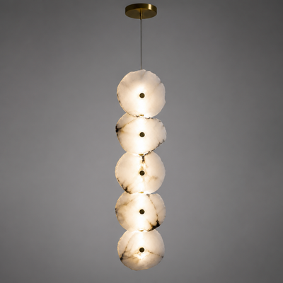 Marble LED Multi-Sphere Pendant Light