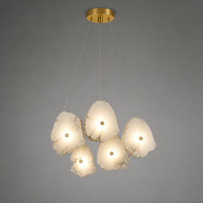 Marble LED Multi-Sphere Pendant Light
