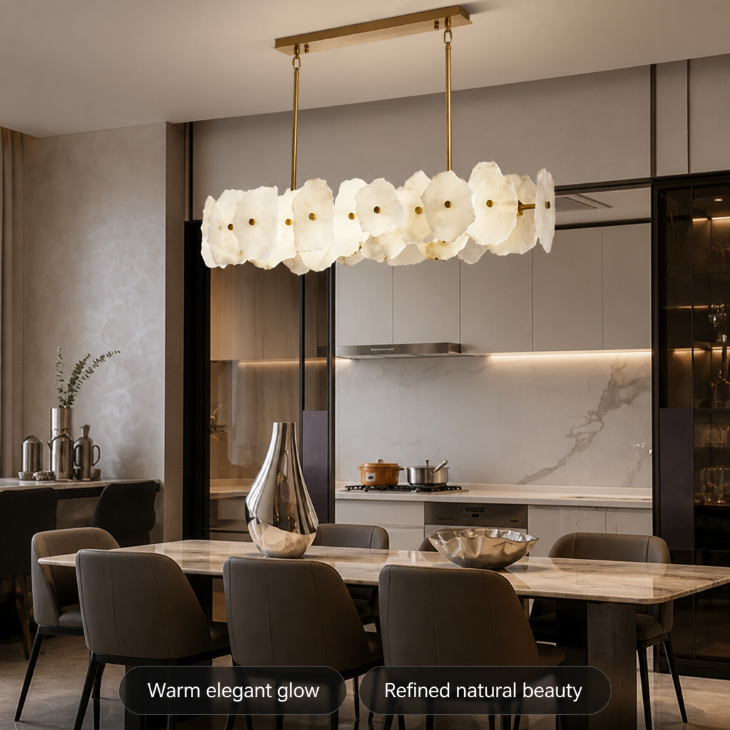 Marble LED Multi-Sphere Pendant Light
