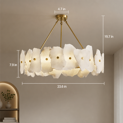 Marble LED Multi-Sphere Pendant Light