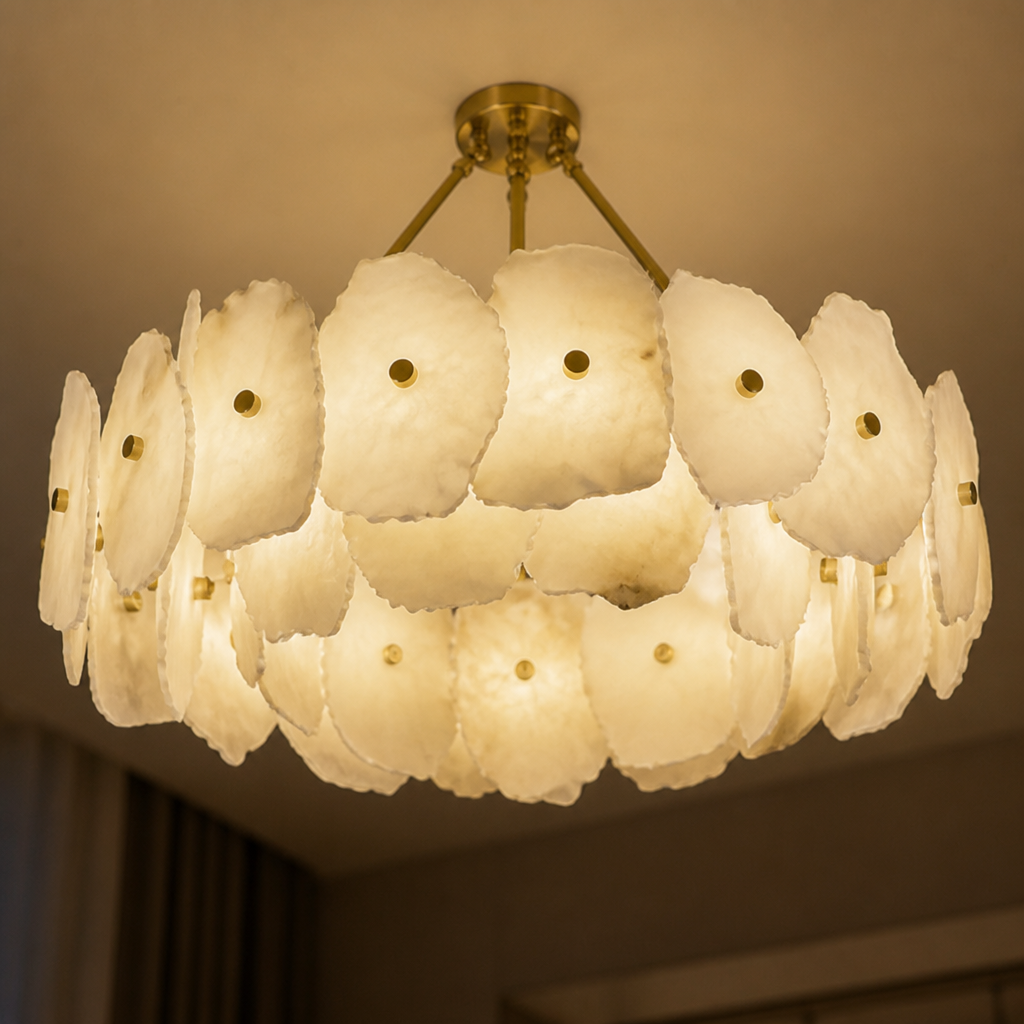 Marble LED Multi-Sphere Pendant Light