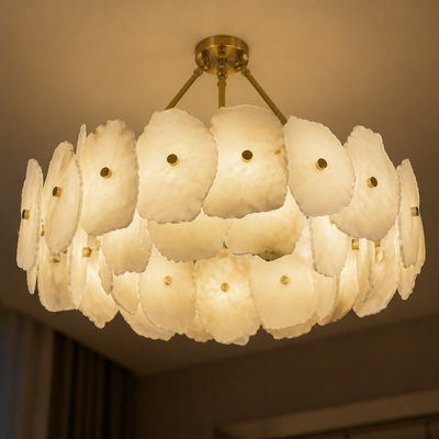 Marble LED Multi-Sphere Pendant Light