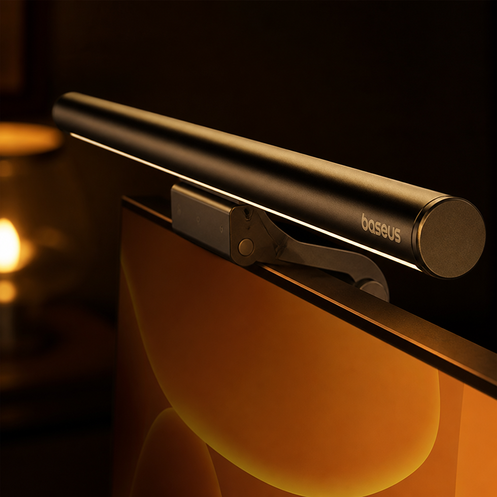 Minimalist Aluminum Asymmetric LED Desk Lamp