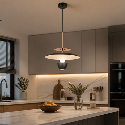 Minimalist Aluminum LED Adjustable Pendant Light