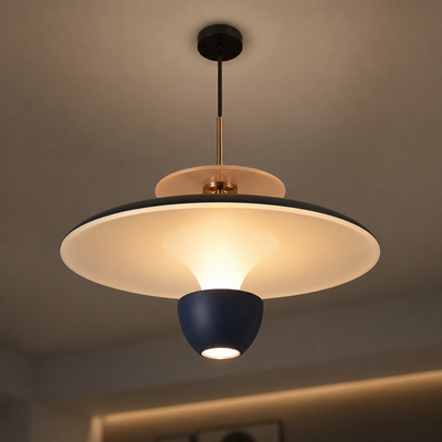 Minimalist Aluminum LED Adjustable Pendant Light