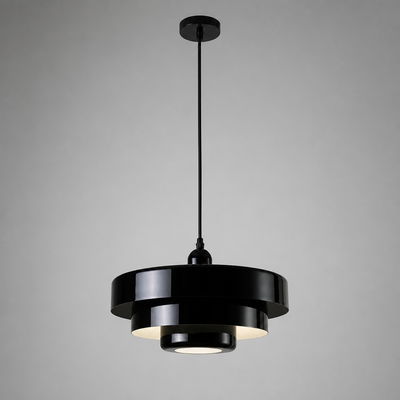 Minimalist Aluminum LED Flying Saucer Pendant Light