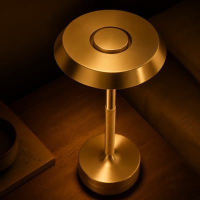 Minimalist Aluminum LED Touch Table Lamp