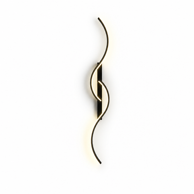 Minimalist Black LED Slim Linear Wall Sconce