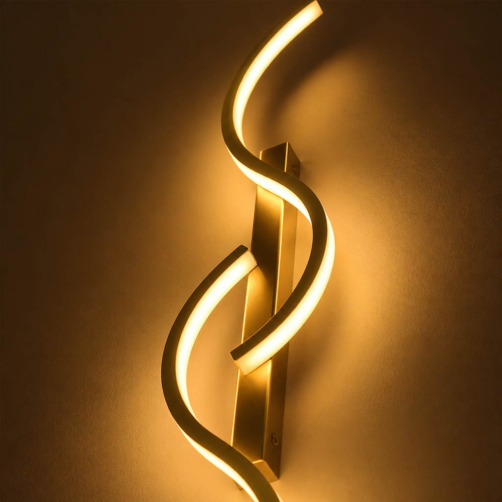 Minimalist Black LED Slim Linear Wall Sconce