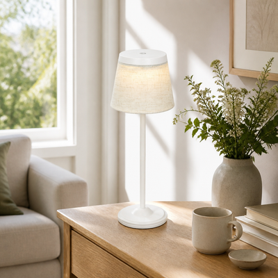 Minimalist Fabric LED Desk Lamp