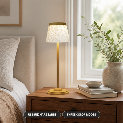 Minimalist Fabric LED Desk Lamp