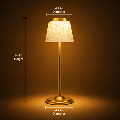 Minimalist Fabric LED Desk Lamp