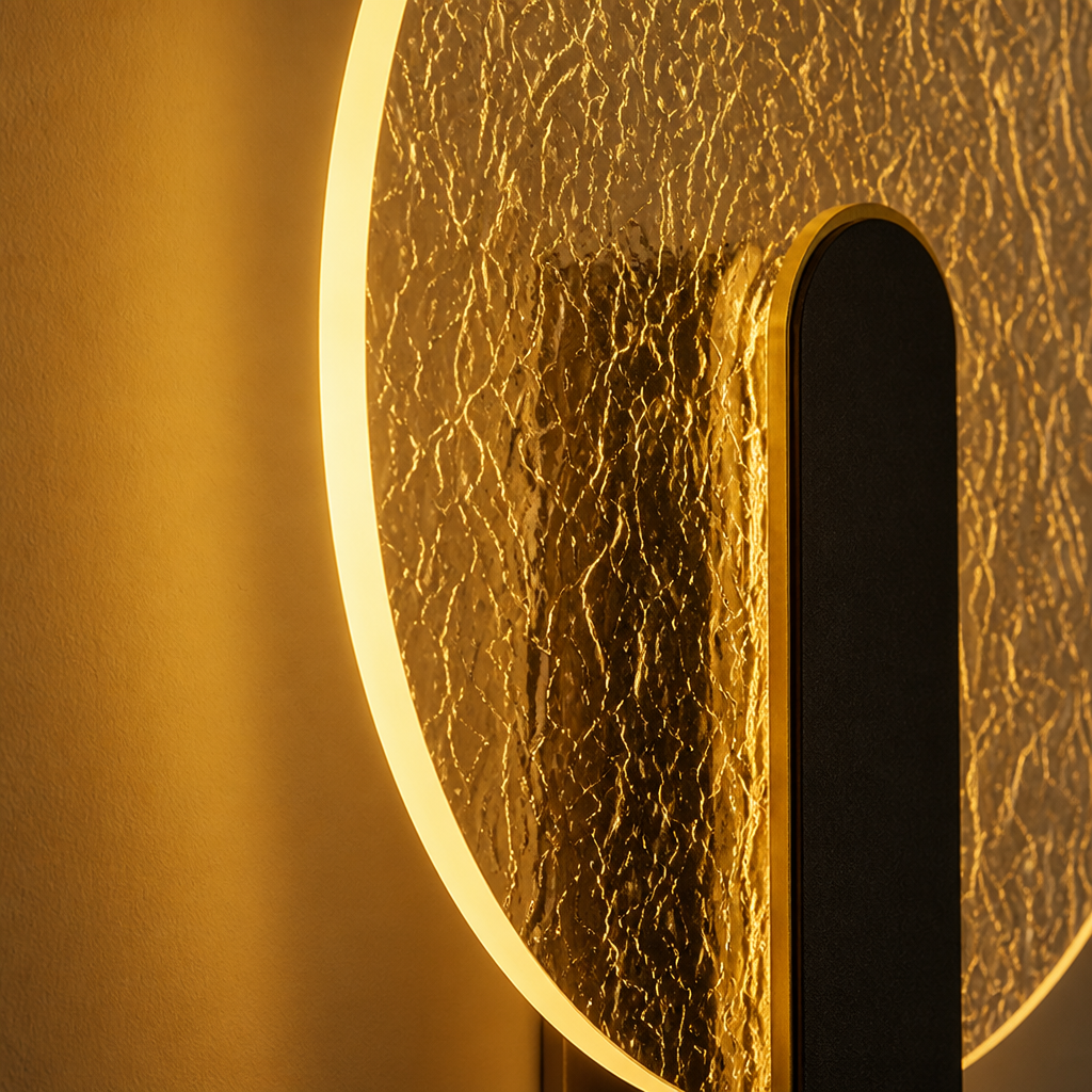 Minimalist Frosted Acrylic LED Wall Sconce