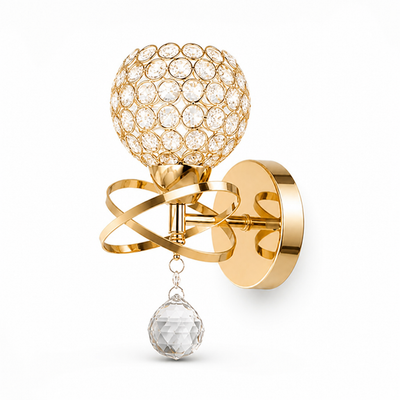 Minimalist Gold & Silver Wall Sconce