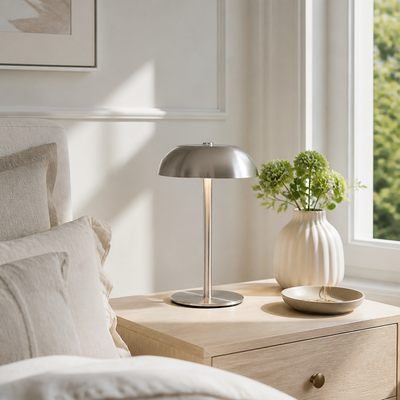 Minimalist Golden LED Touch Dimmer Desk Lamp