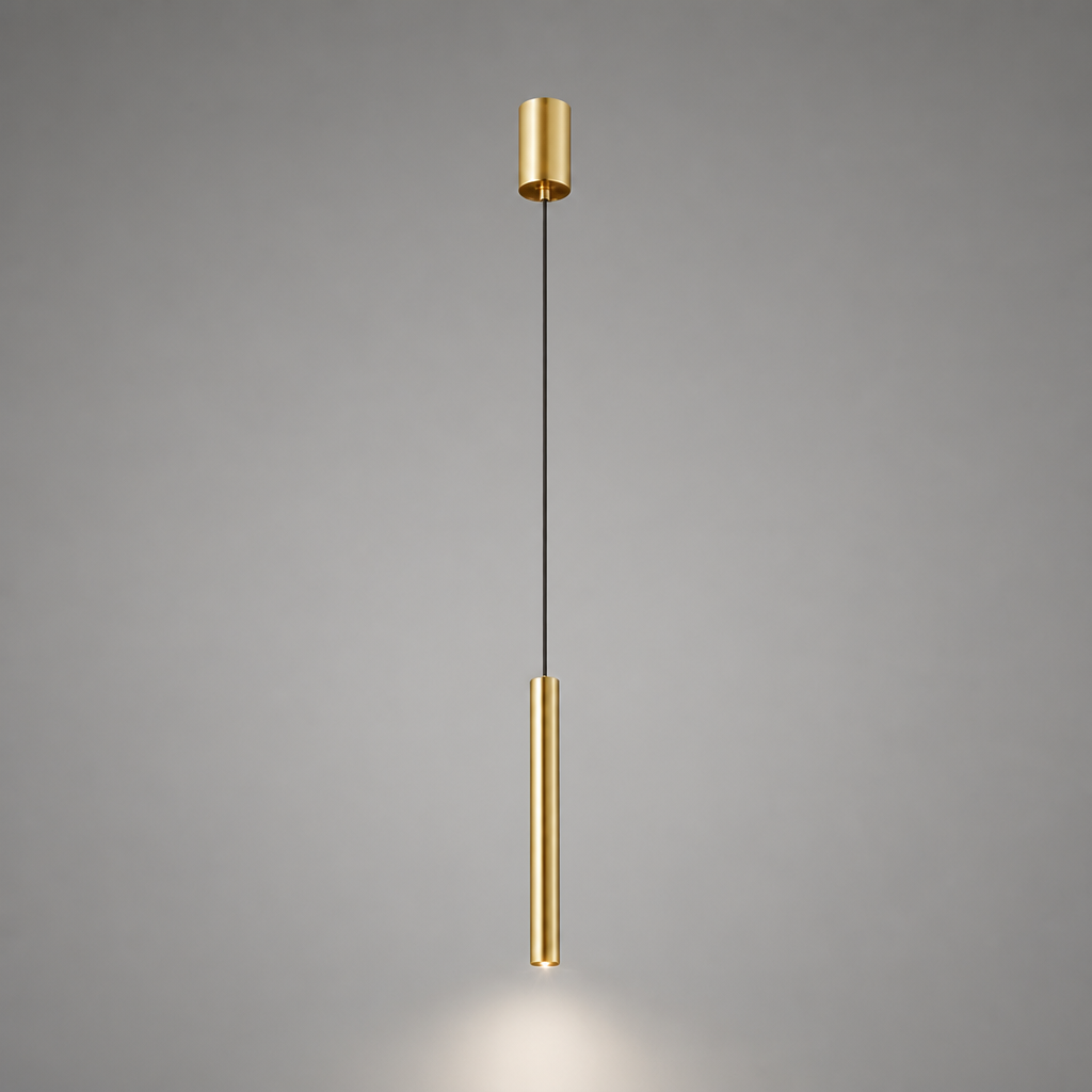 Minimalist Iron LED Multi-Head Pendant Light