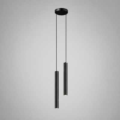 Minimalist Iron LED Multi-Head Pendant Light