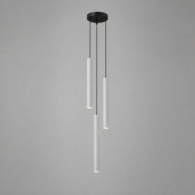 Minimalist Iron LED Multi-Head Pendant Light