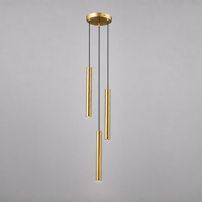 Minimalist Iron LED Multi-Head Pendant Light