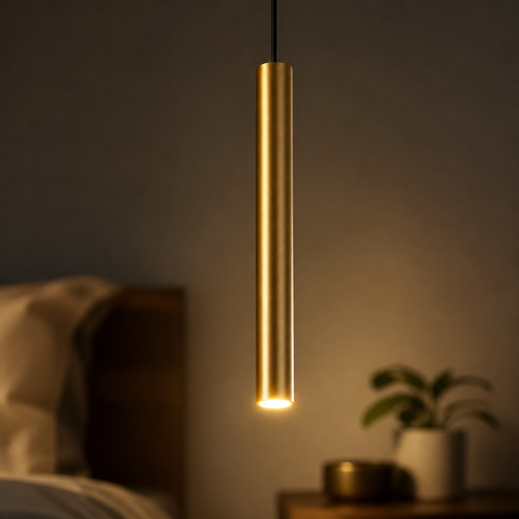 Minimalist Iron LED Multi-Head Pendant Light